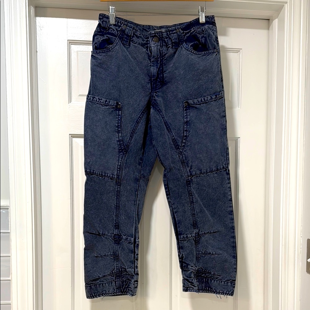 Free People We.The.Free barrel denim jeans